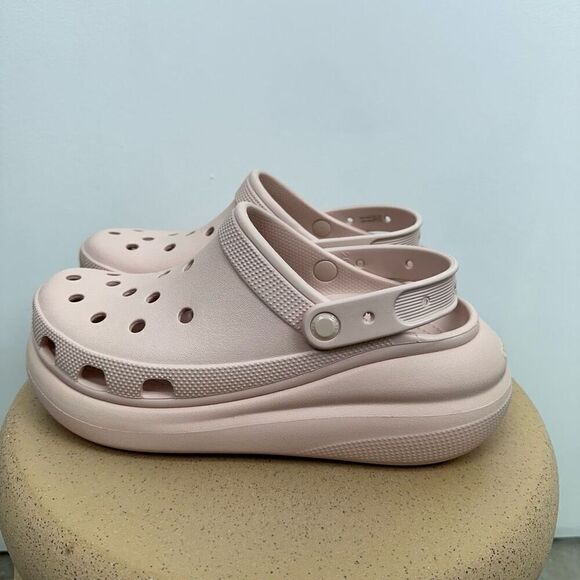 Crocs Unisex Quartz Classic Crush Chunky Platform Clog Mule Flat - Picture 8 of 8